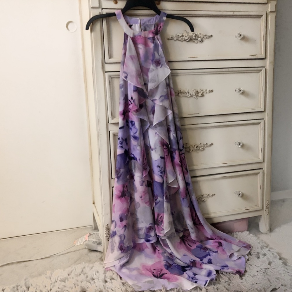High-Low Maxi Dress
